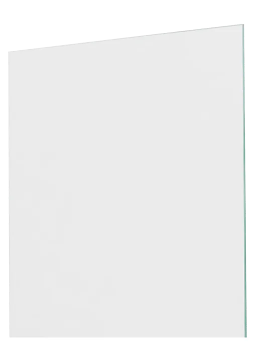 Vitre découpée comme verre de rechange pour un cadre photo