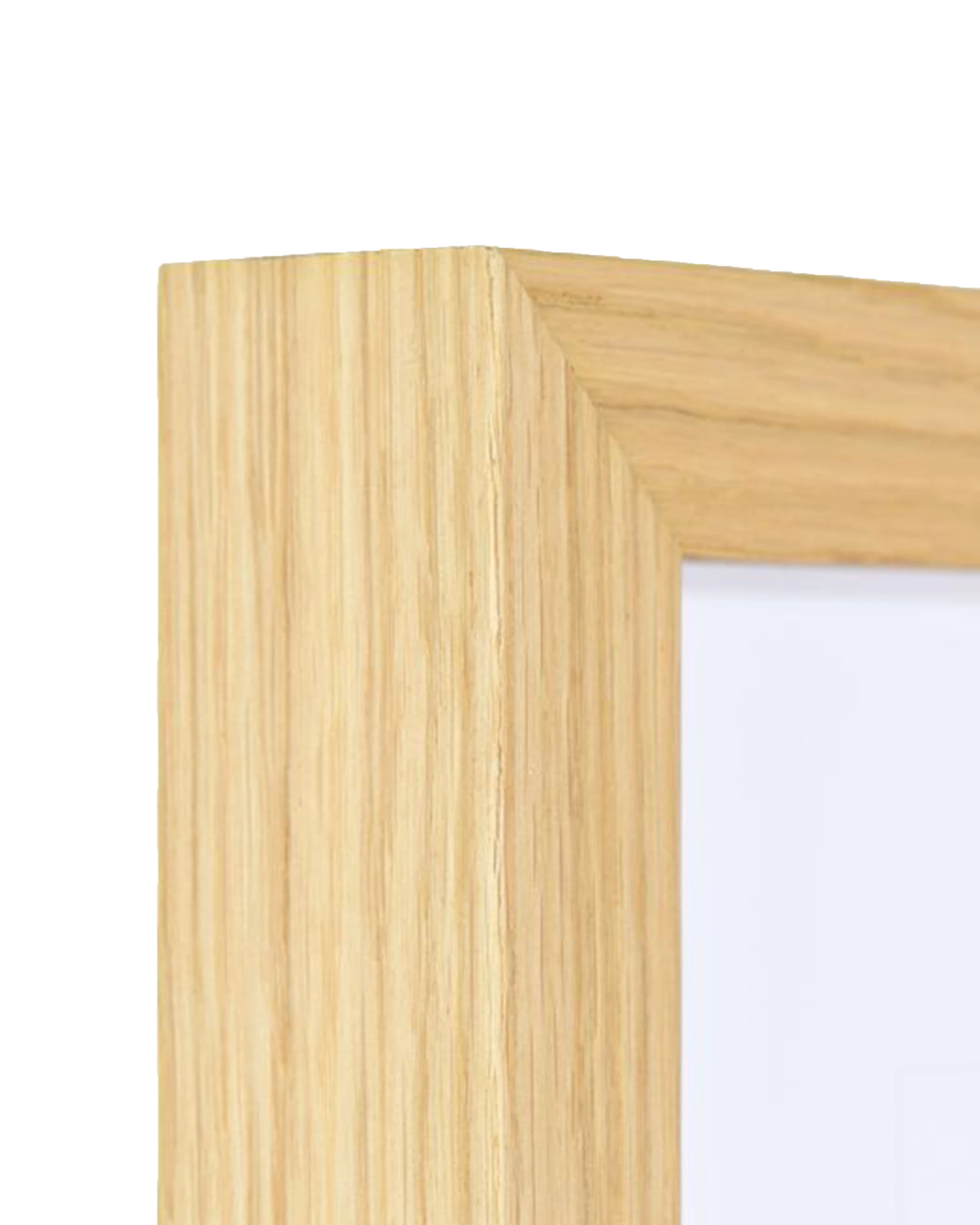 Cadre en bois Leonie chêne – vue de détail