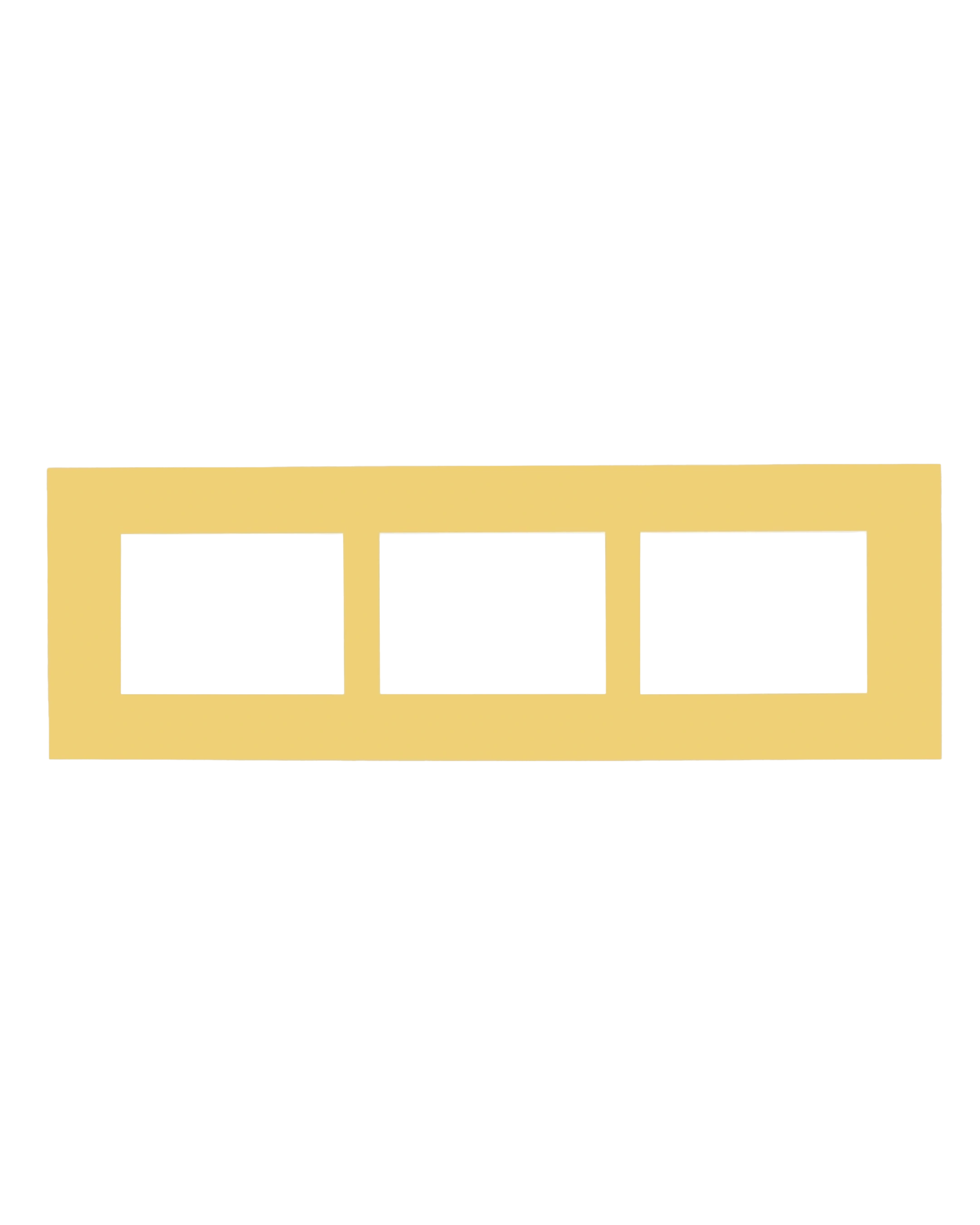 Passe-partout multivues Camille 23x70 cm birmanie 13 – vue de face
