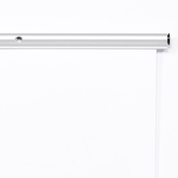 Posterhänger Alu 0088 silber Detailansicht Detailansicht eines silbernen Alu-Posterhängers mit Klemmvorrichtung