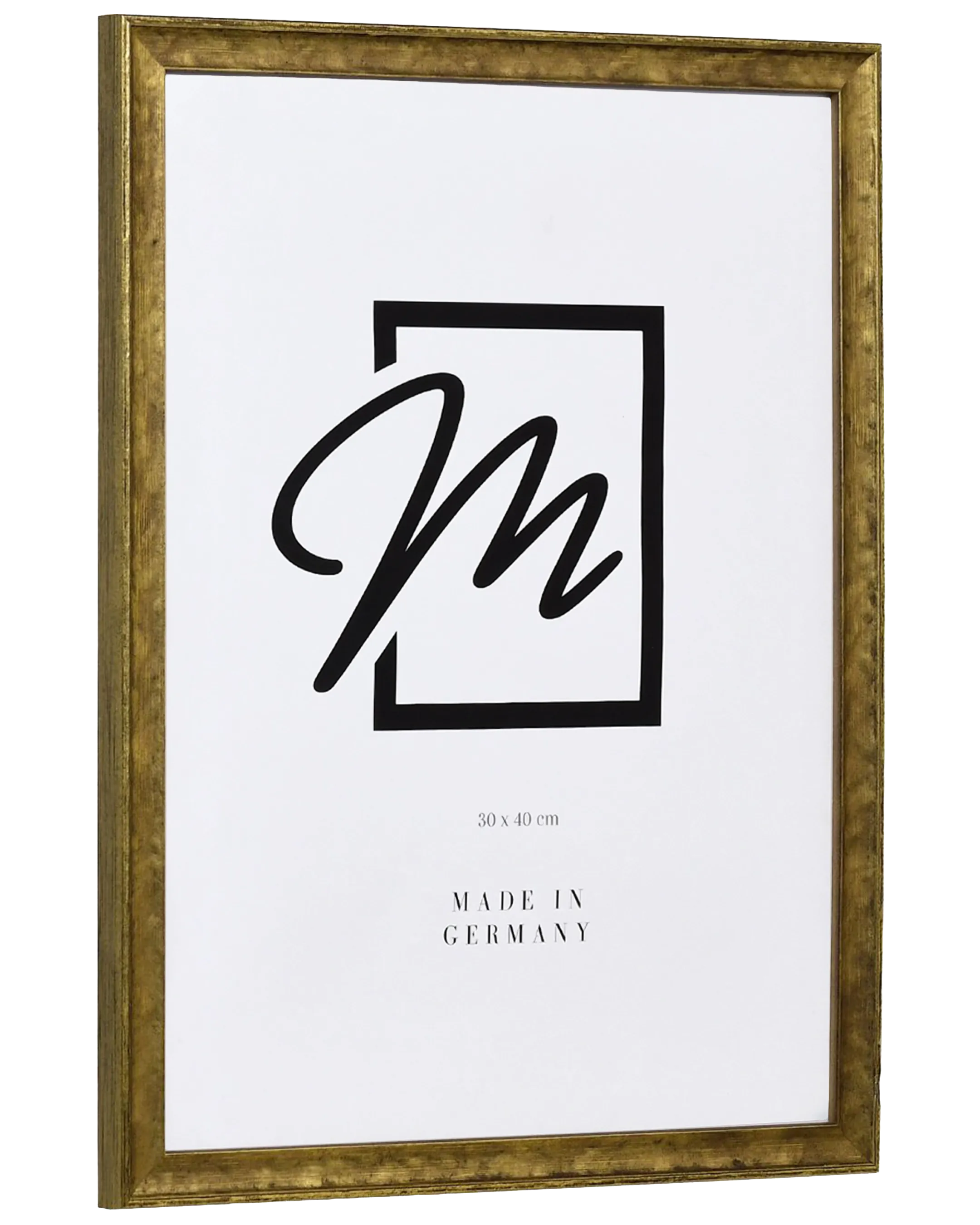 Cadre en bois Liv or – vue de côté