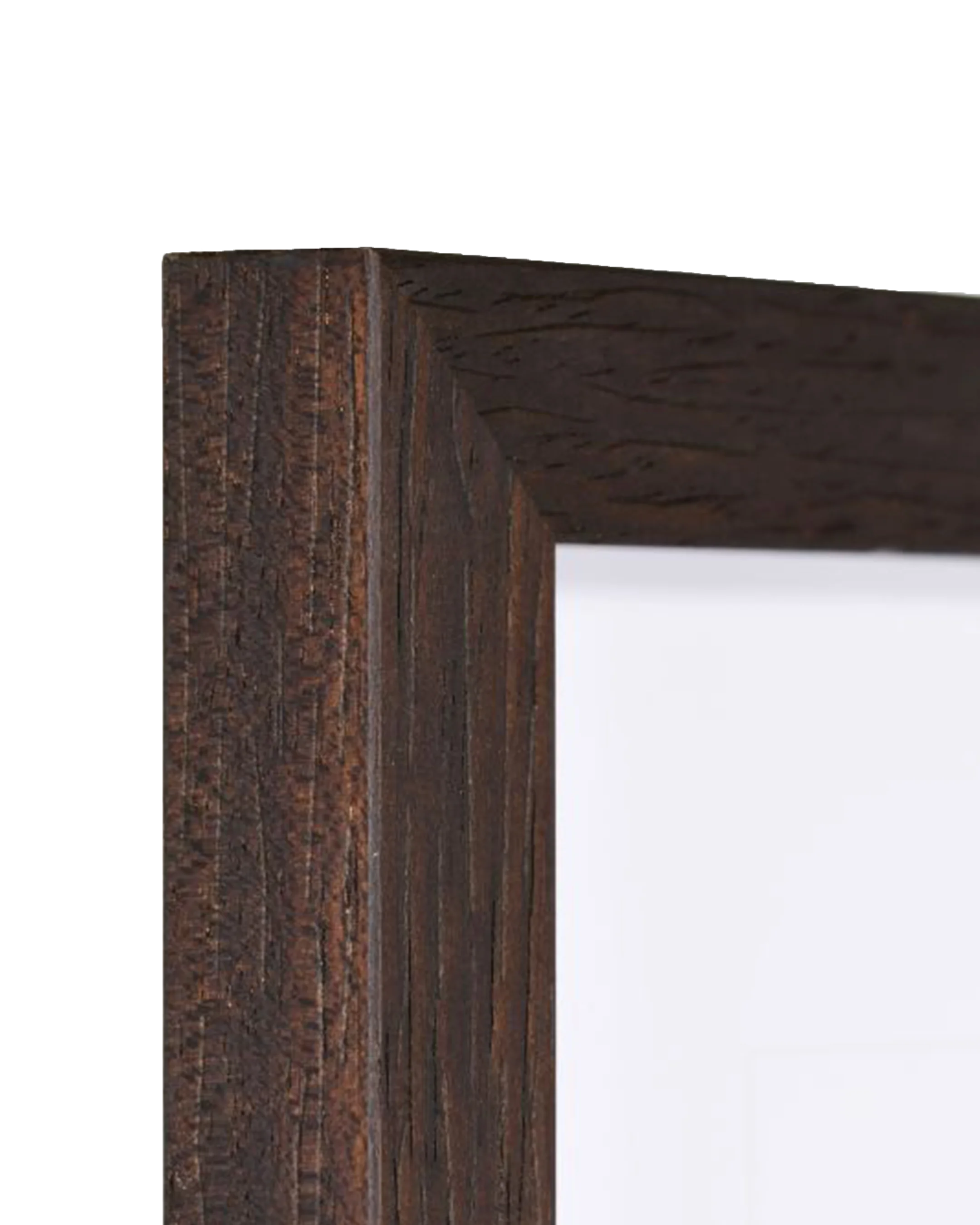 Cadre en bois Elva wengé – vue de détail