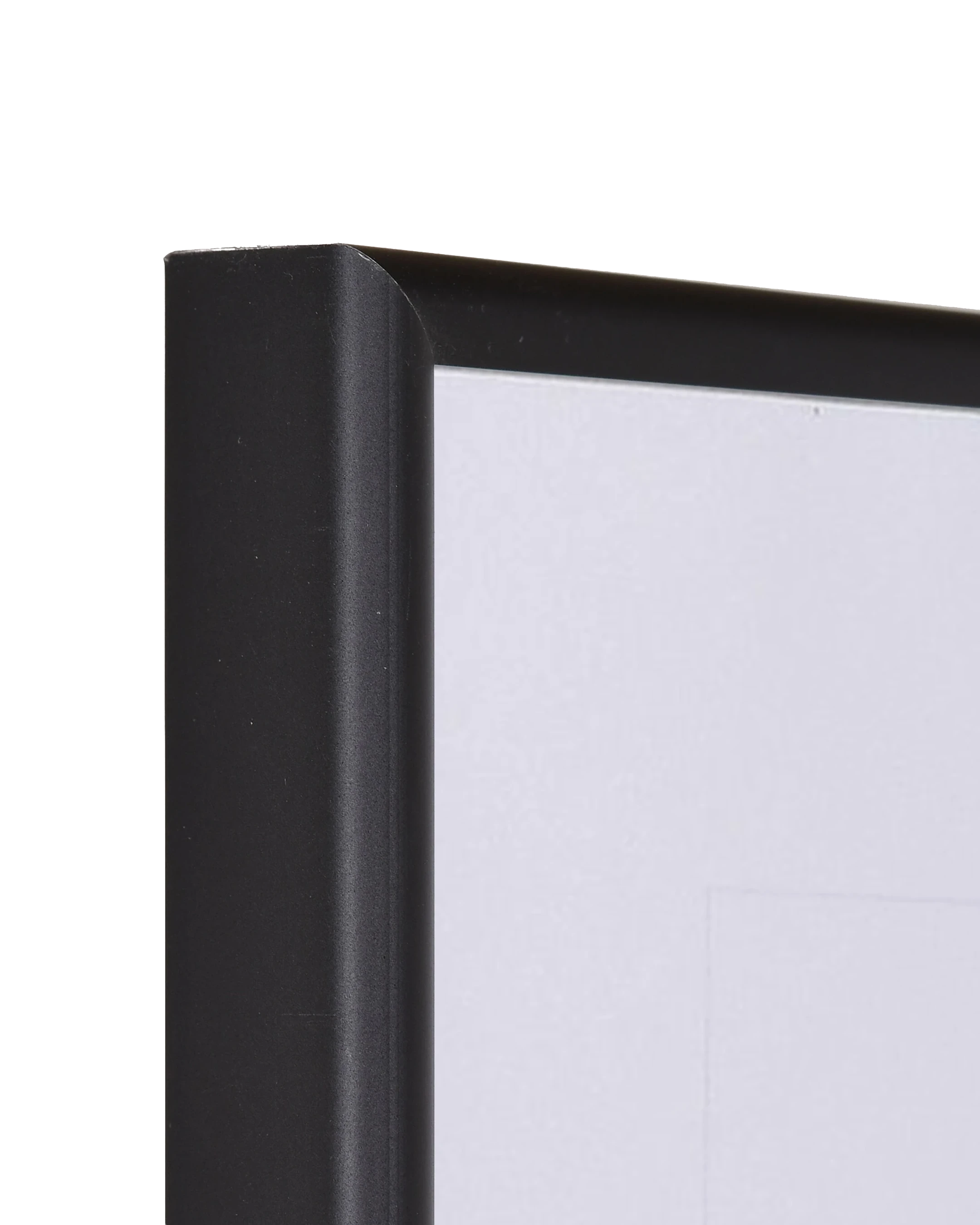 Cadre en aluminium Noah noir – vue de détail
