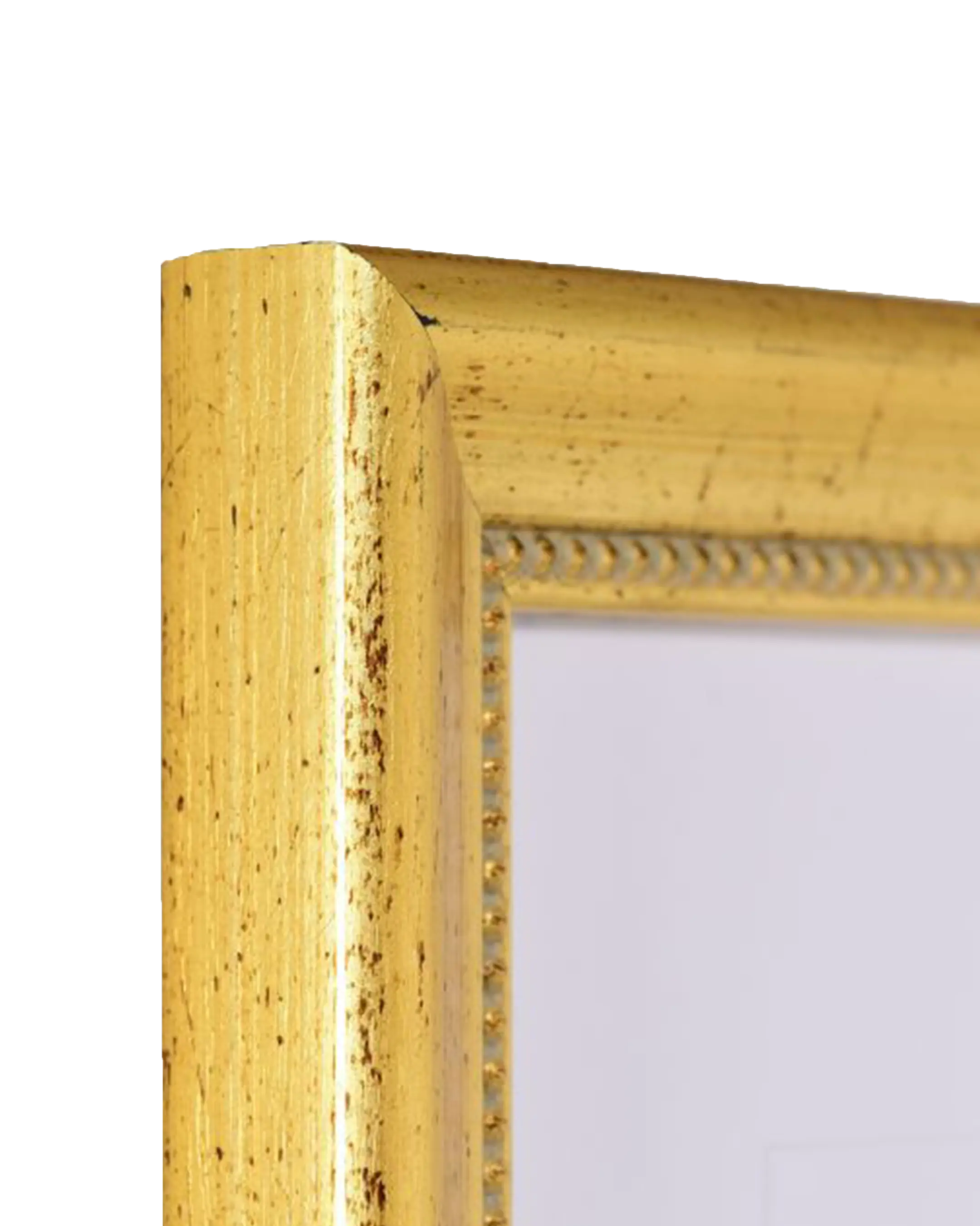 Cadre en bois Pia or – vue de détail