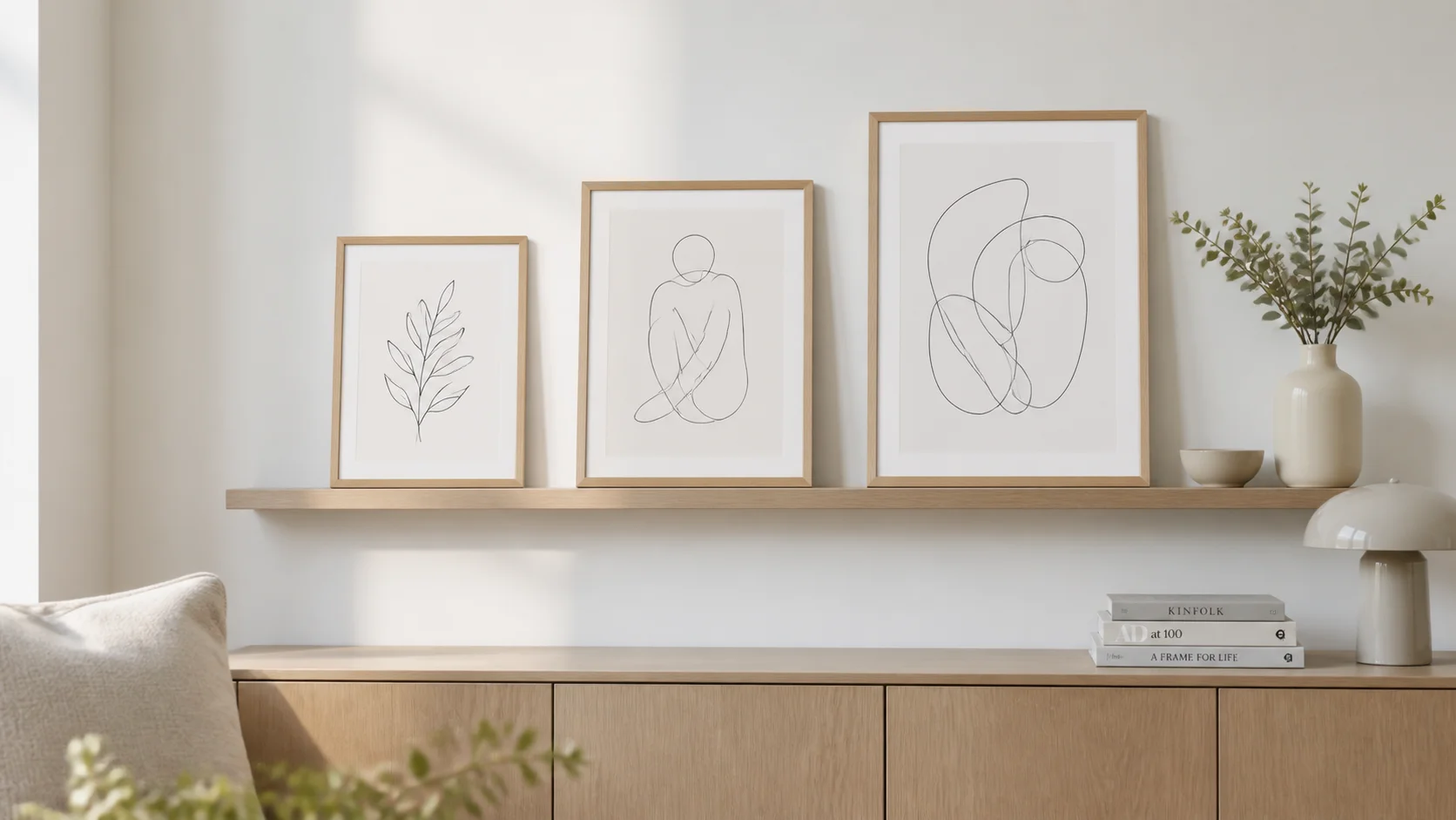 Cadre en bois Ida