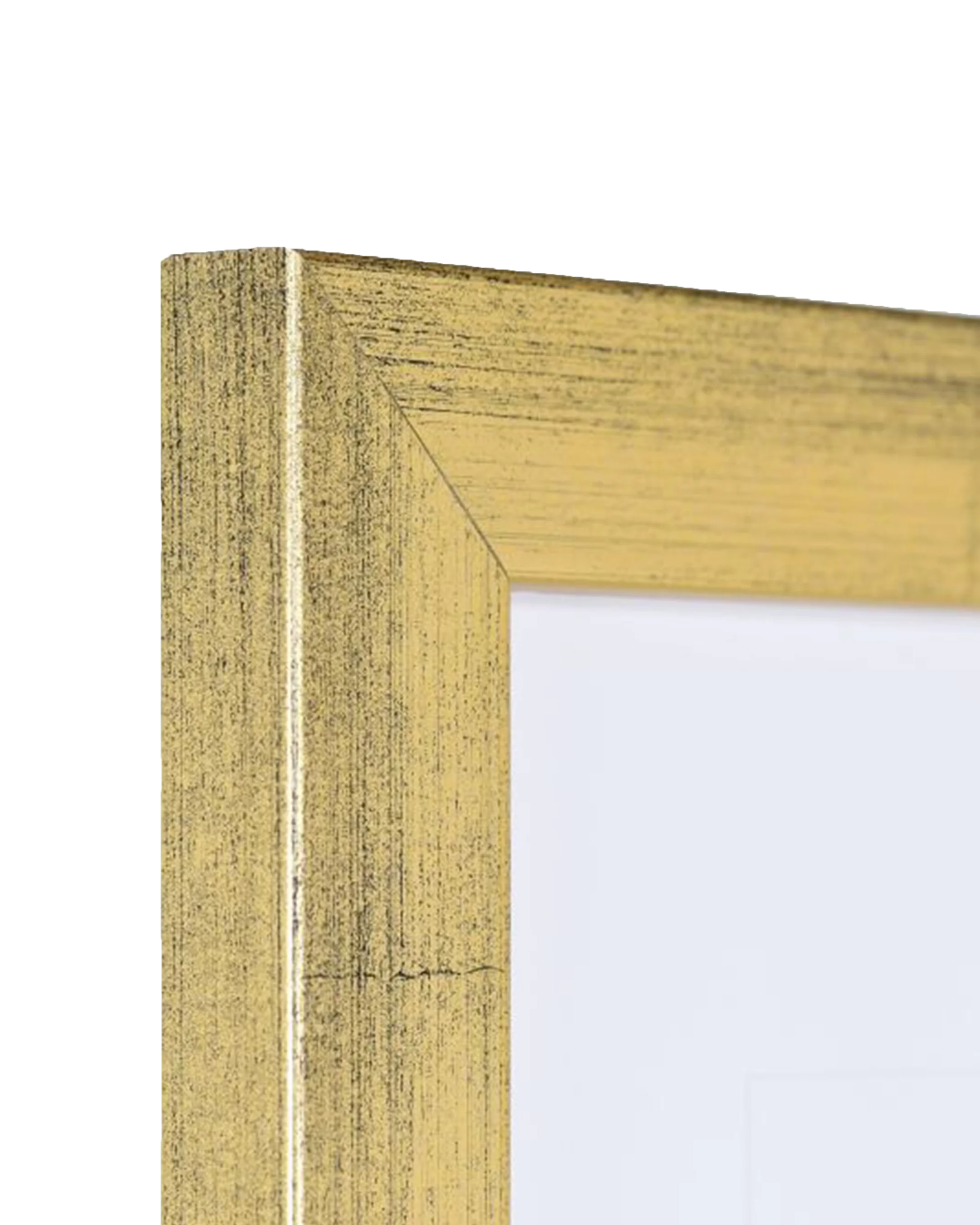 Cadre en bois Emma or – vue de détail