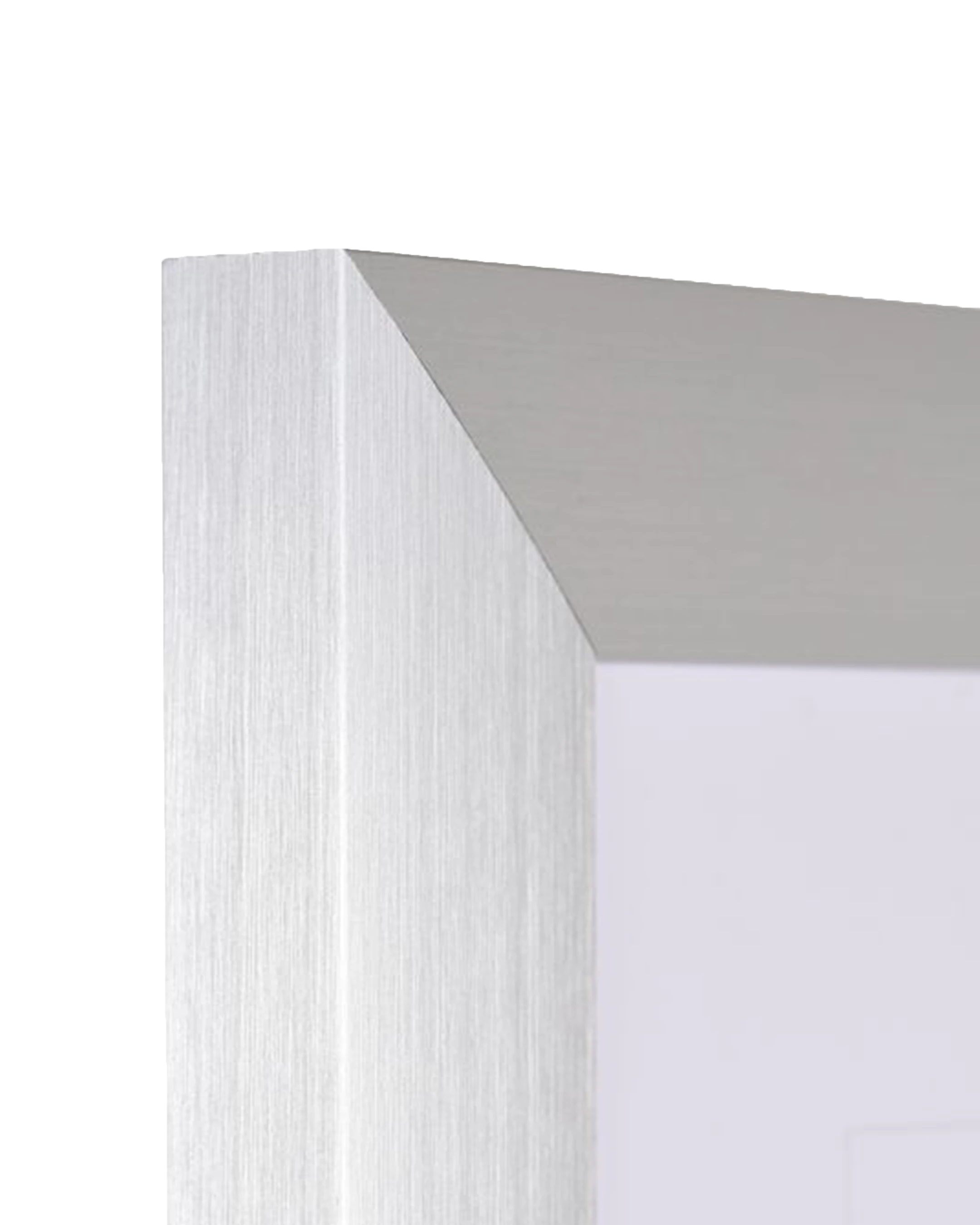 Cadre en aluminium Costa argent – vue de détail