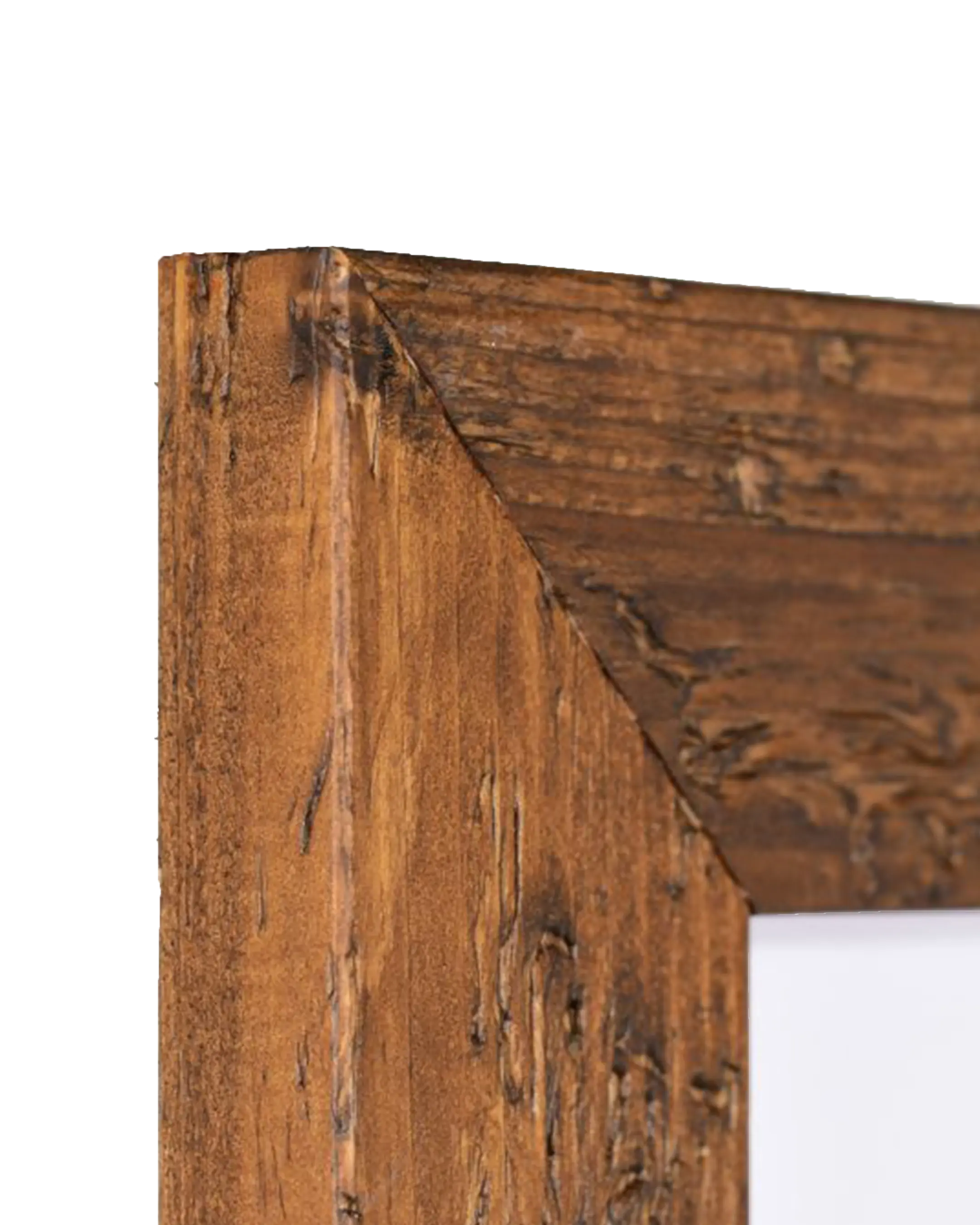Cadre en bois Hannah marron – vue de détail