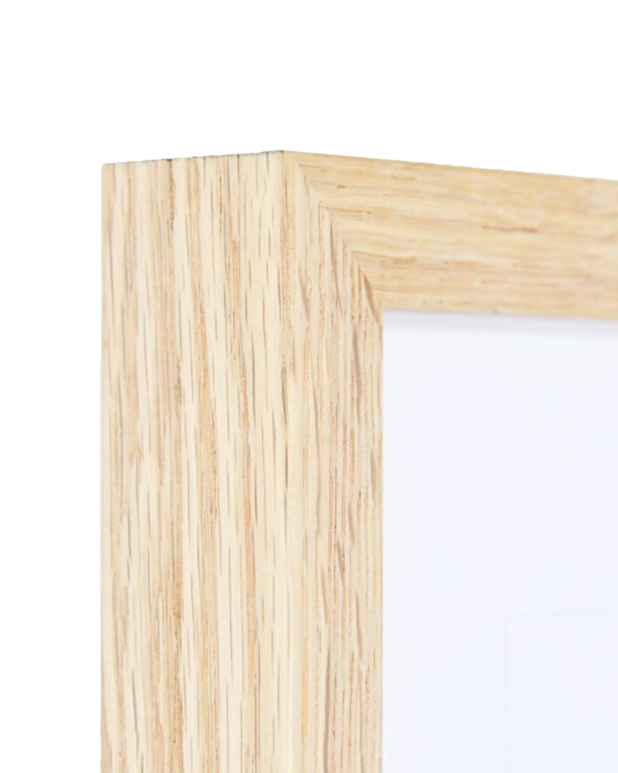 Cadre en bois Lara chêne – vue de détail