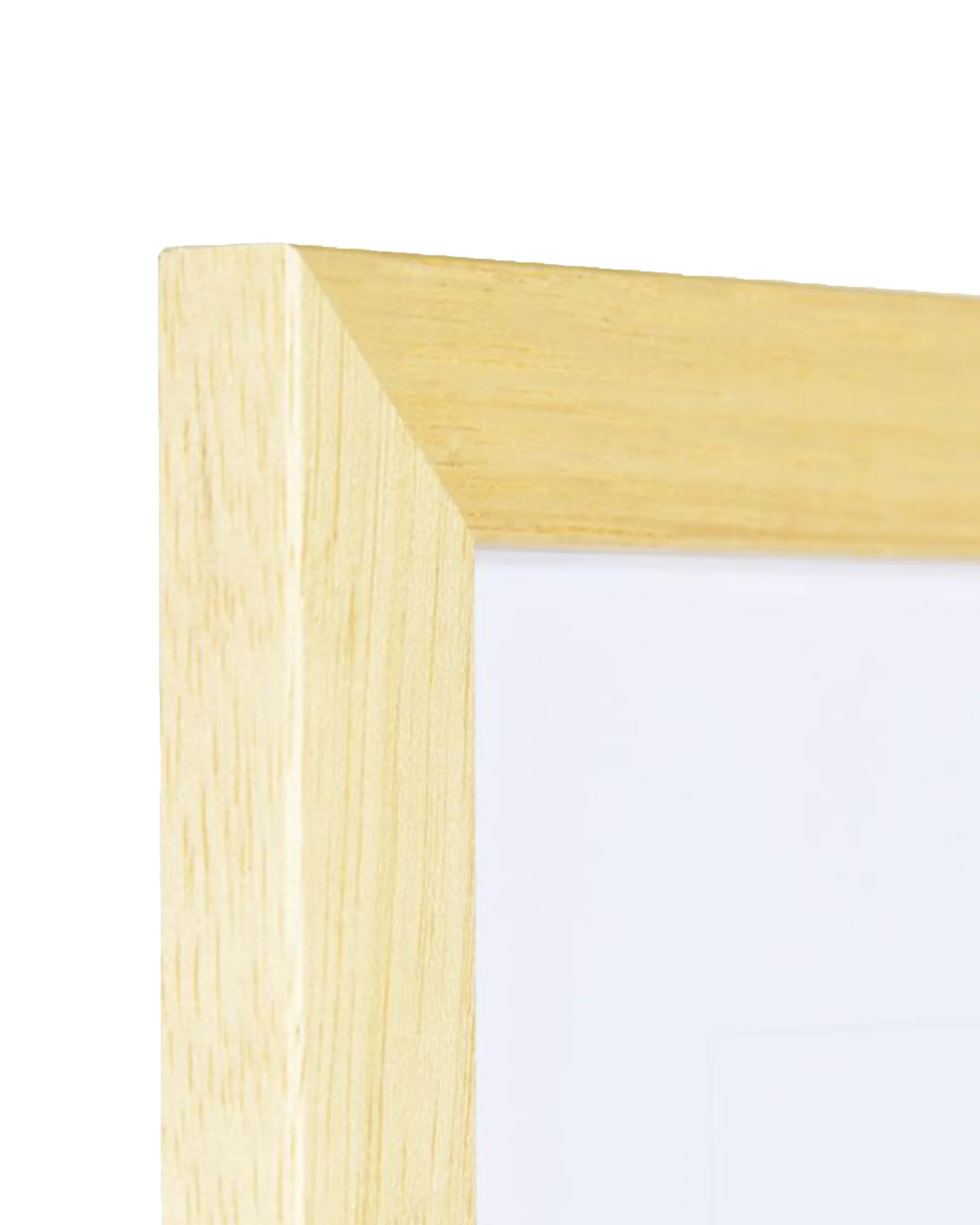 Cadre en bois Thea nature – vue de détail