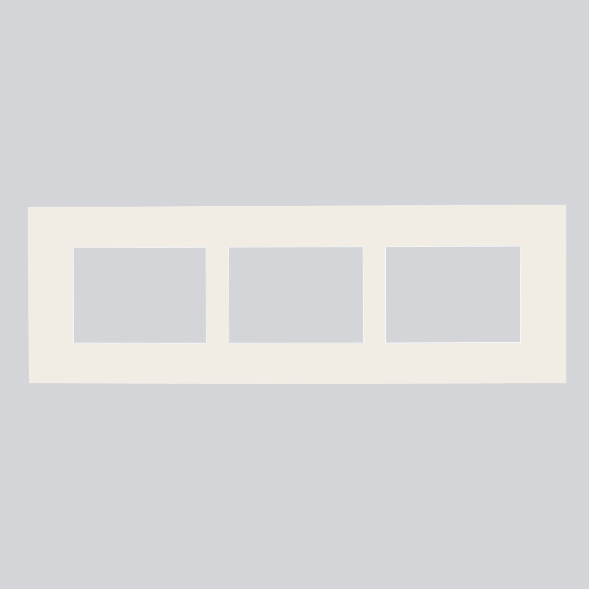 Passe-partout multivues Camille 23x70 cm