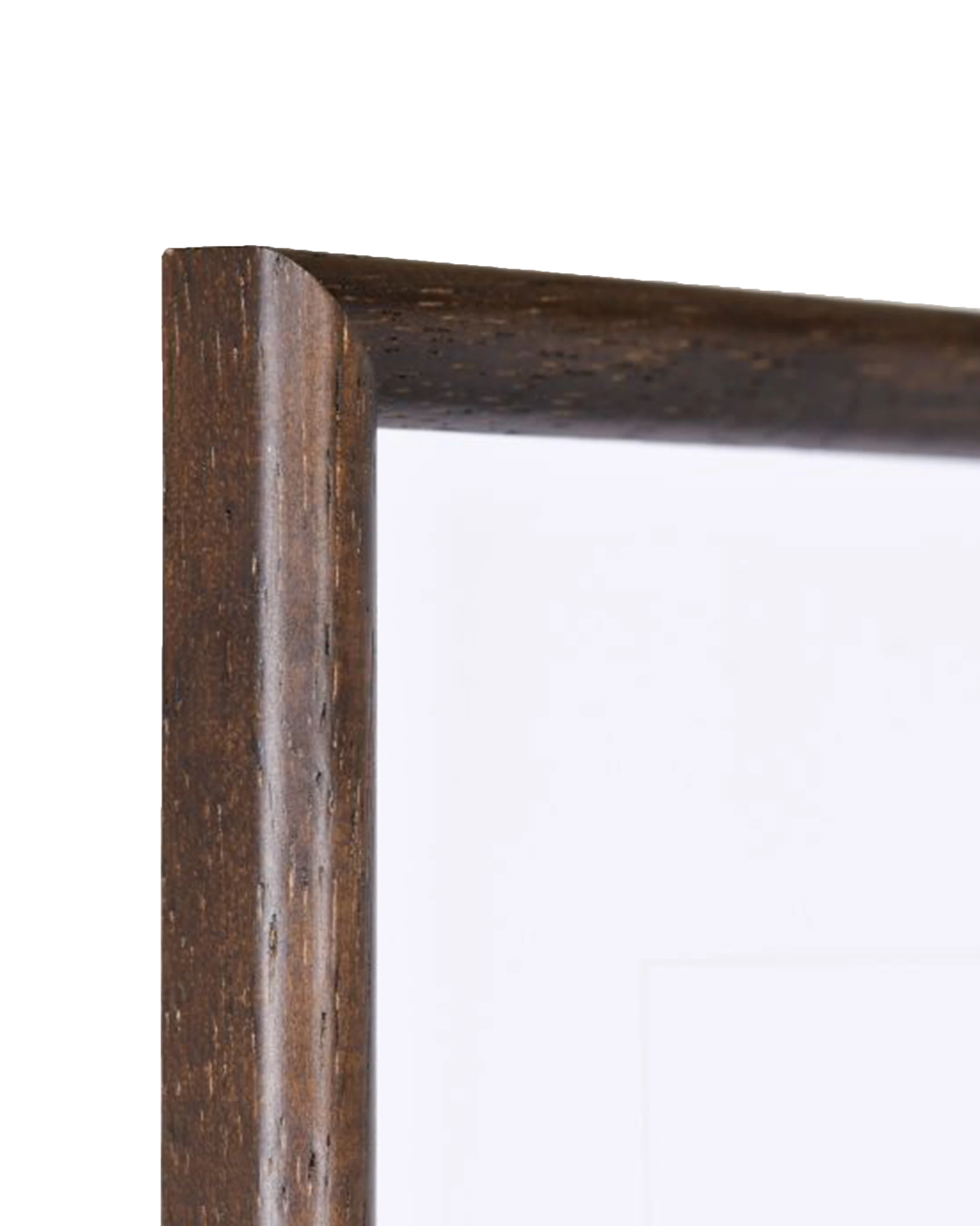 Cadre en bois Ava wengé – vue de détail