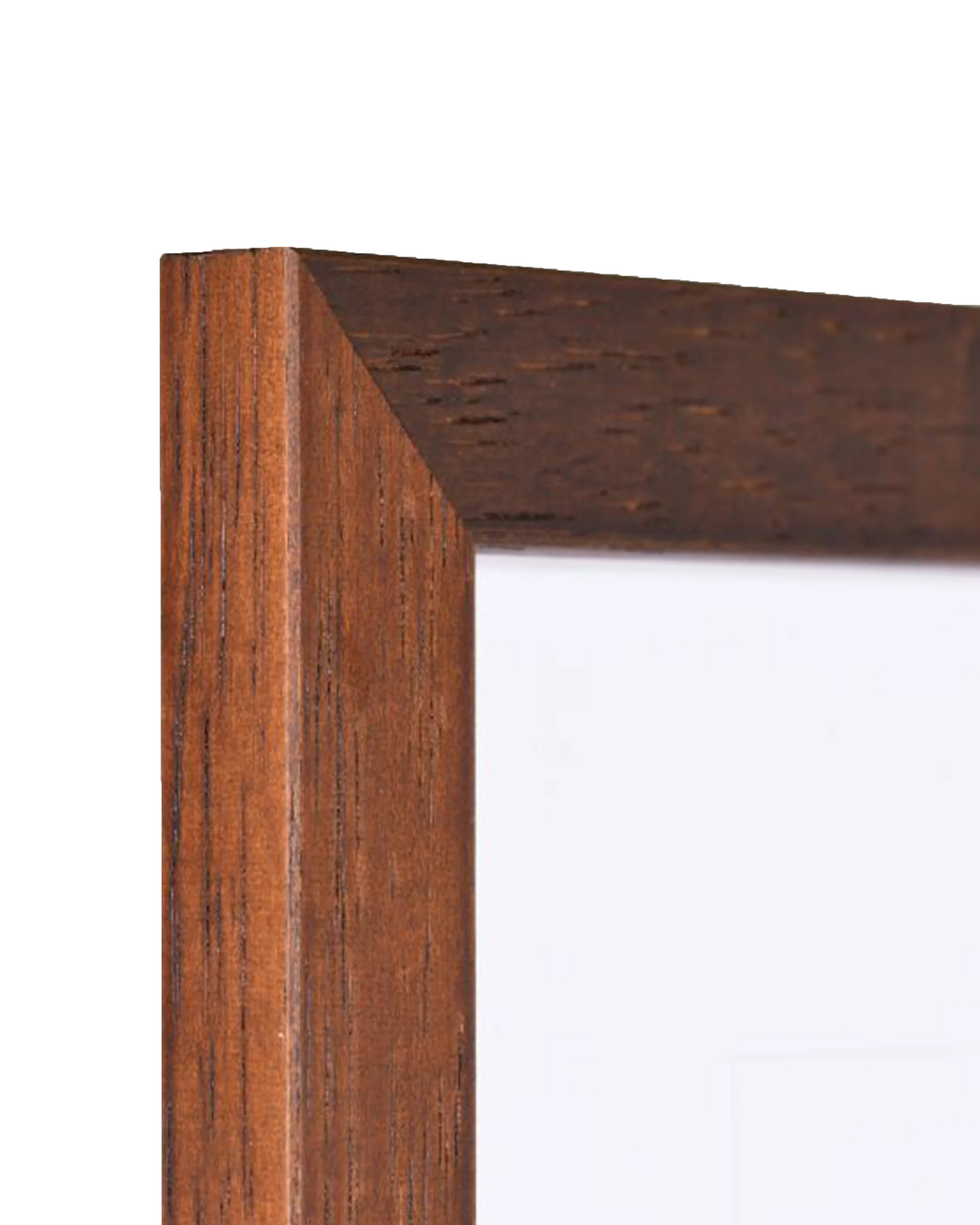 Cadre en bois Thea wengé – vue de détail