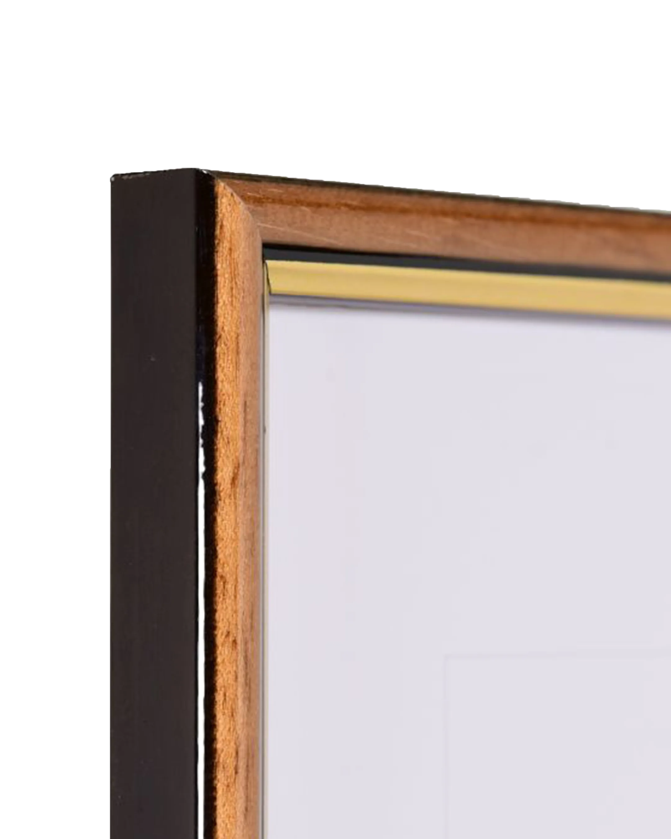 Cadre en bois Carina miel – vue de détail