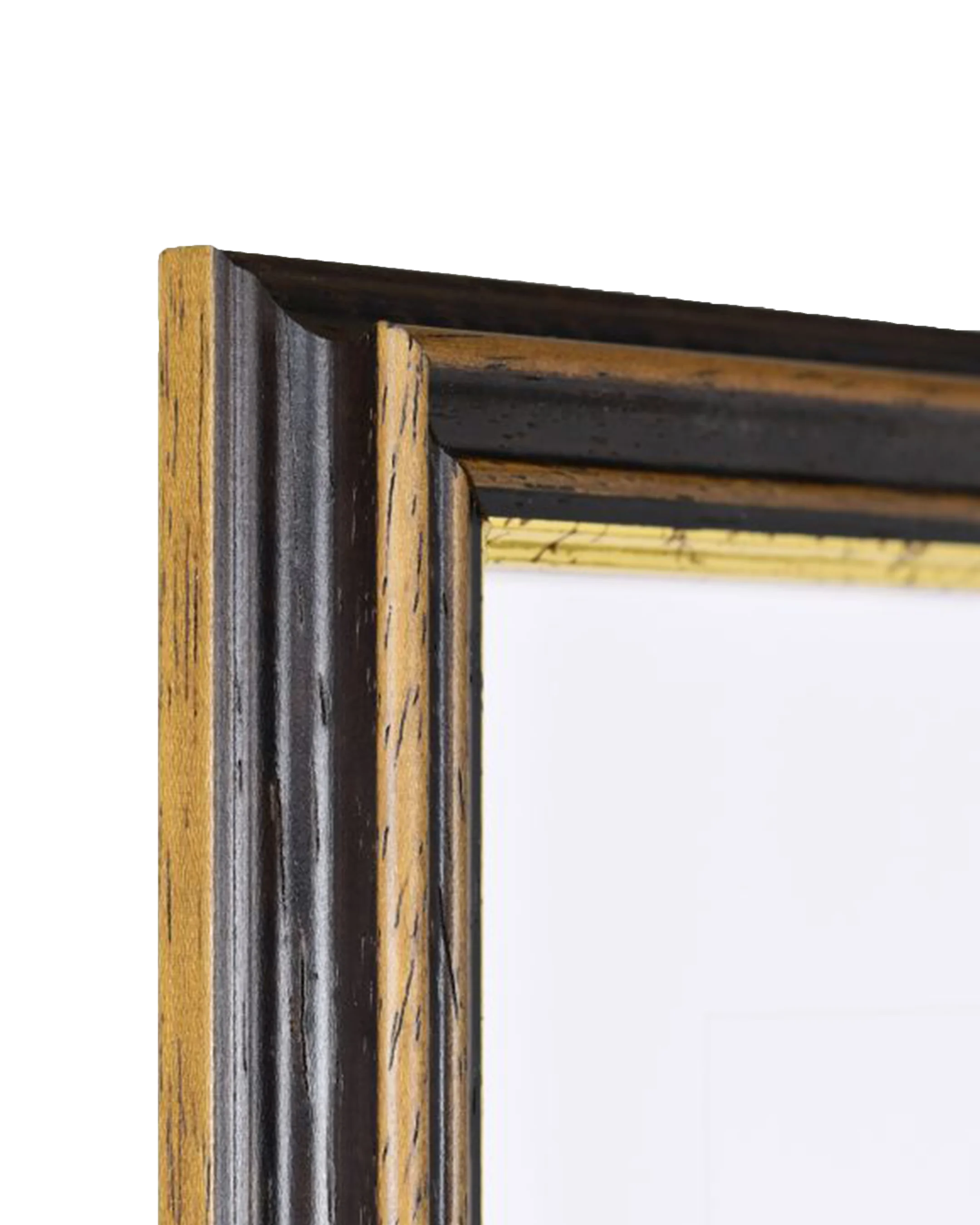 Cadre en bois Annelie marron – vue de détail