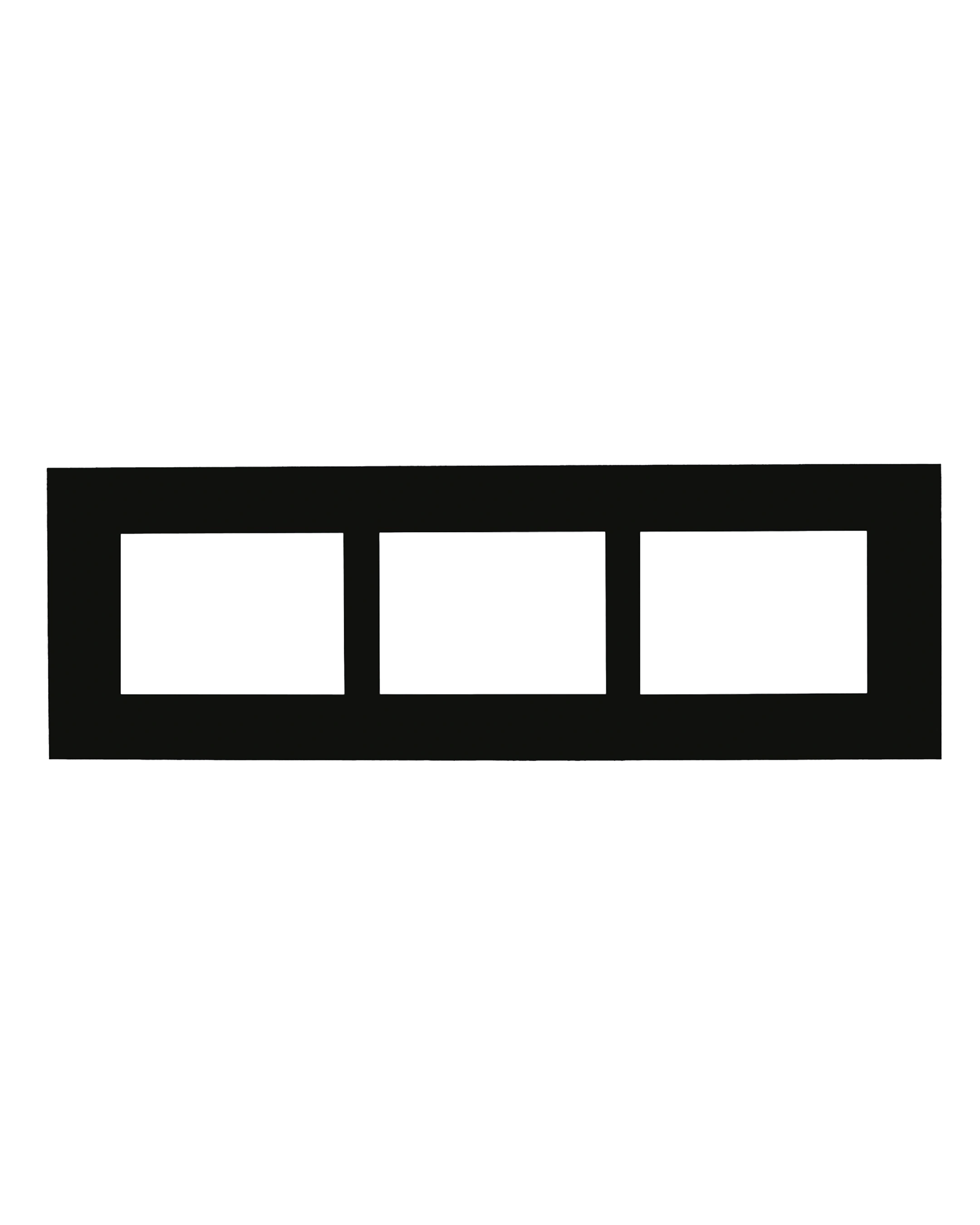 Passe-partout multivues Camille 23x70 cm nuit 10 – vue de face