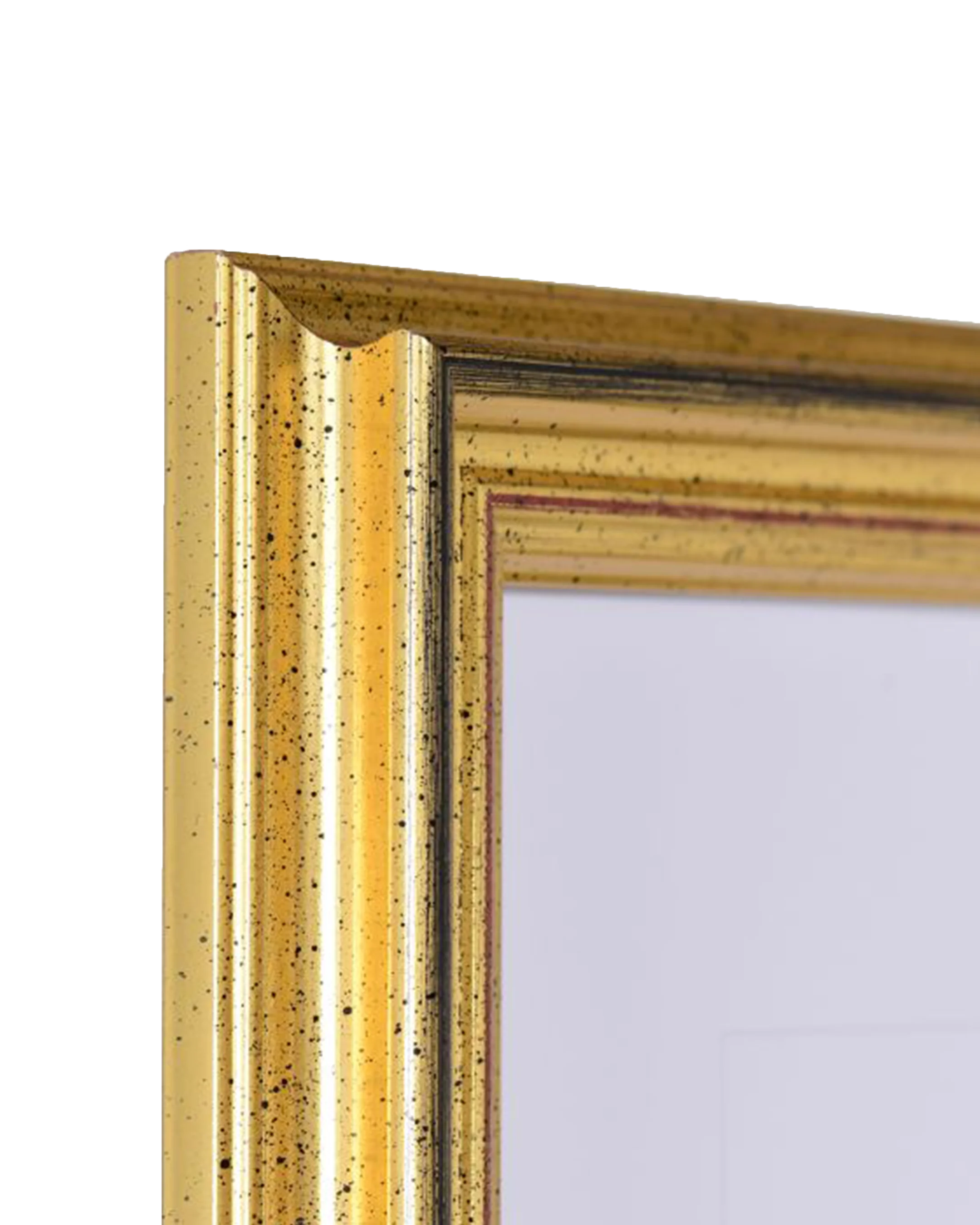 Cadre en bois Sina or – vue de détail