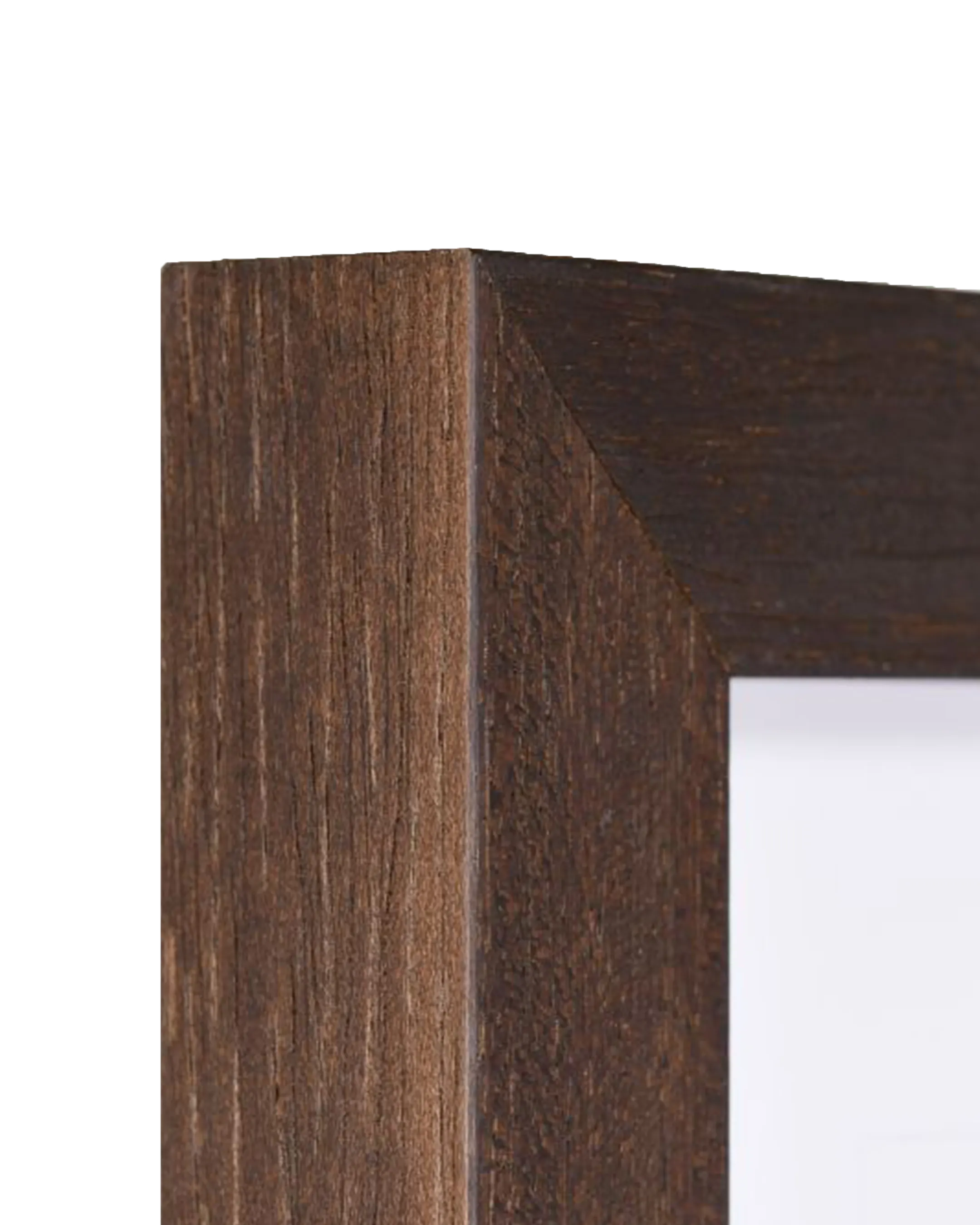 Cadre en bois Philippa wengé – vue de détail