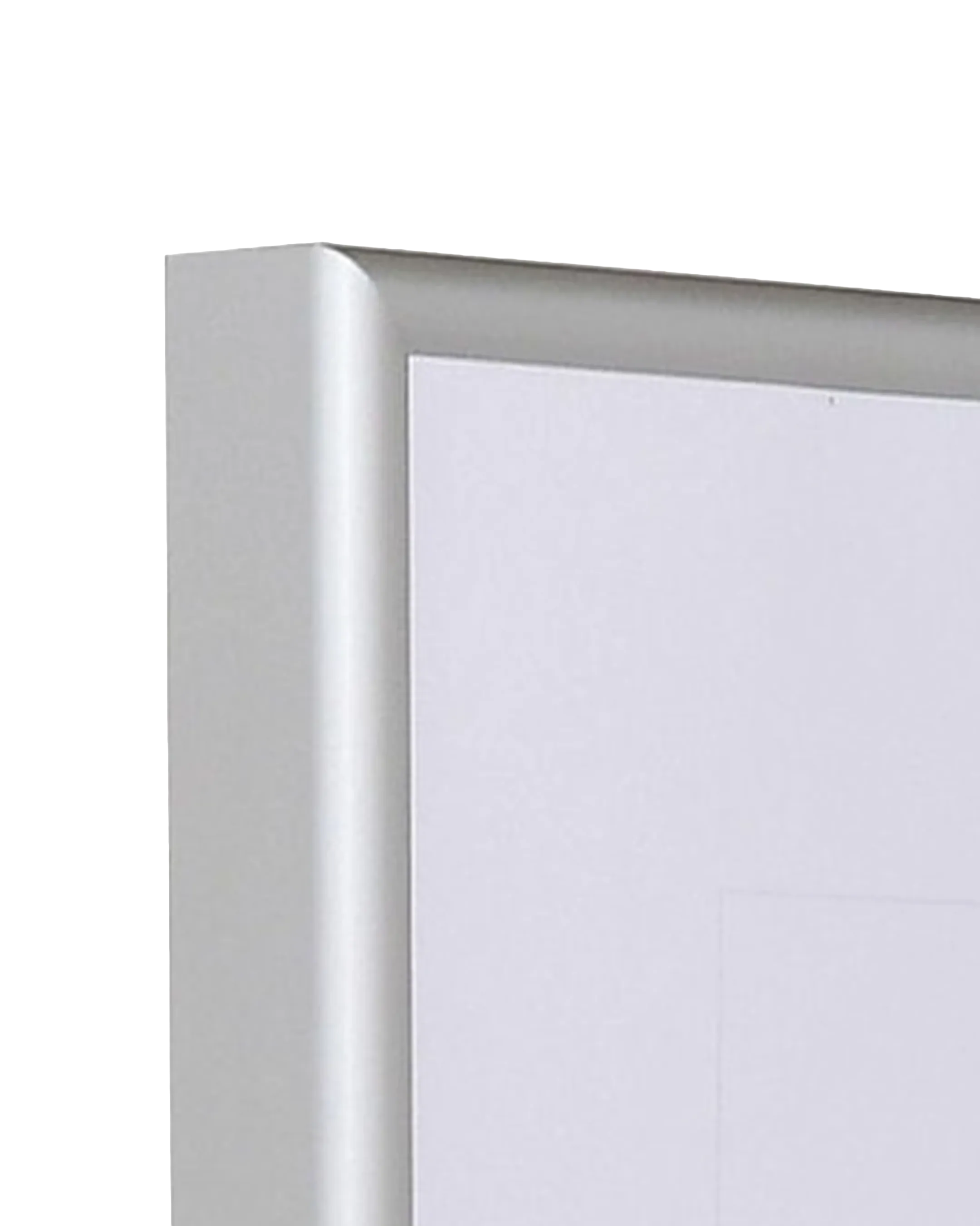 Cadre en aluminium Noah argent – vue de détail