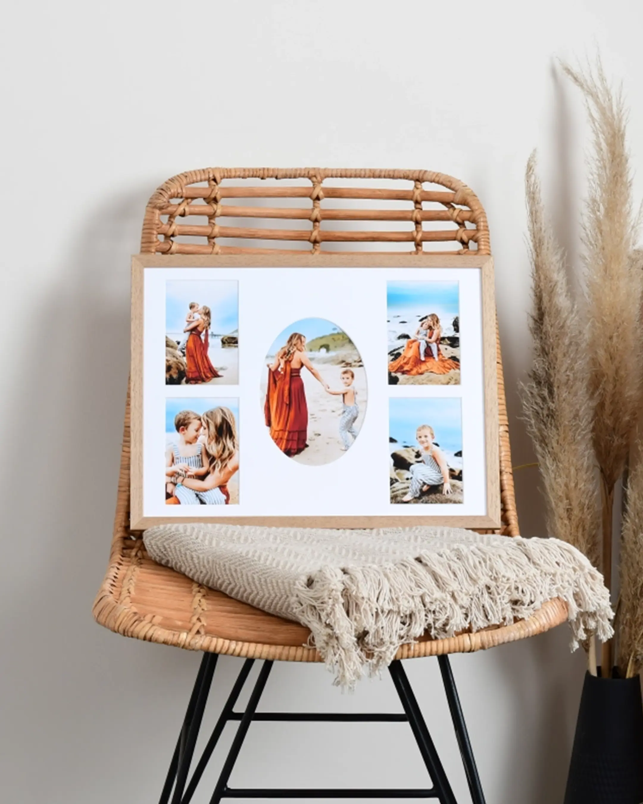 Passe-partout multivue Vivienne 30x40 cm dans un intérieur