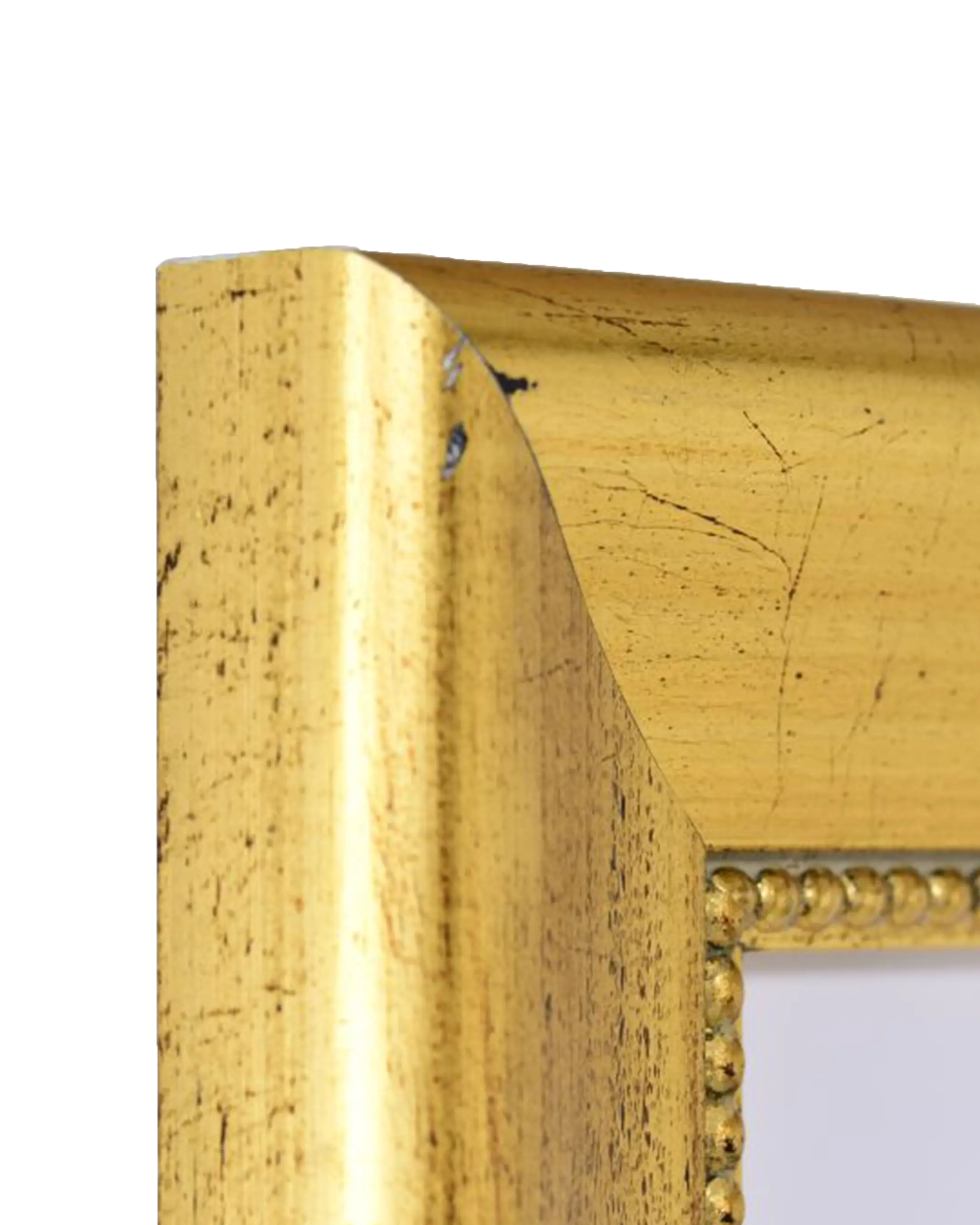 Cadre en bois Valentina or – vue de détail