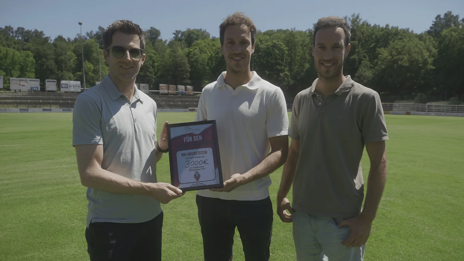 Remise de don : 3 000 euros pour le travail de jeunesse global du VfB Eppingen